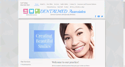 Desktop Screenshot of dentalmedassociates.com